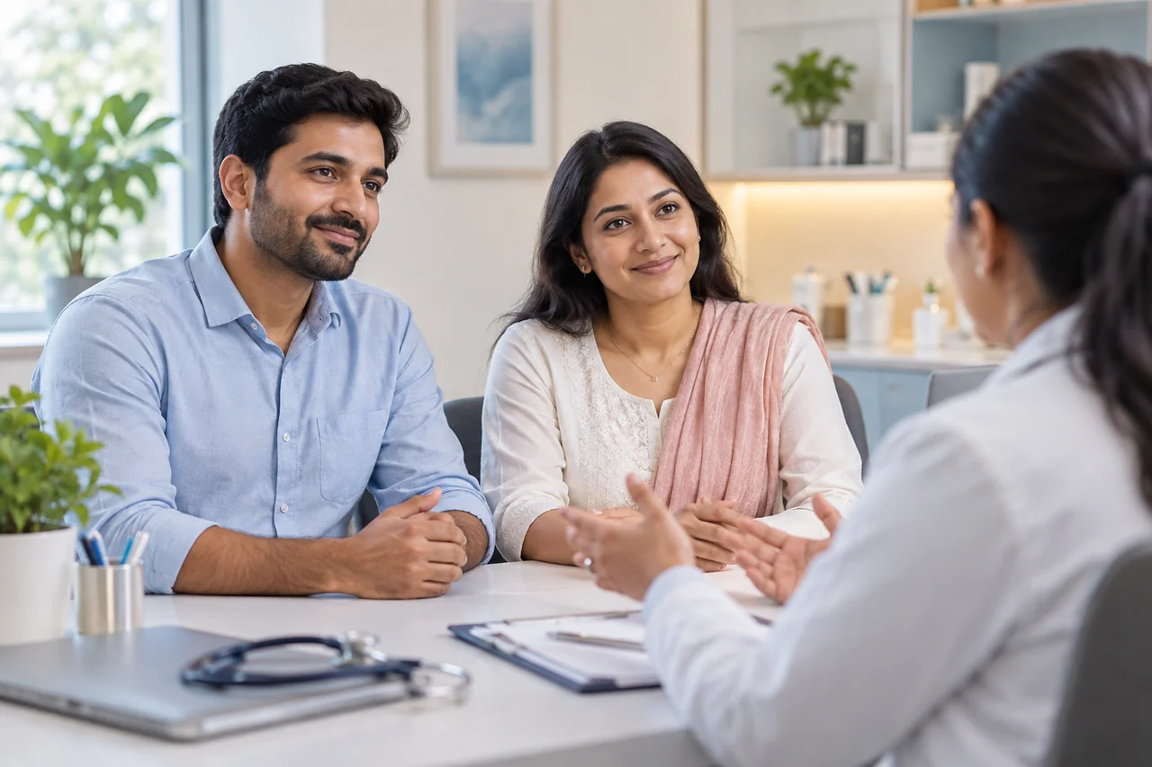 Couple considering when to seek fertility help